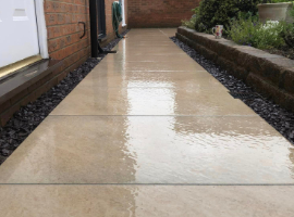 Patio and decking  market rasen